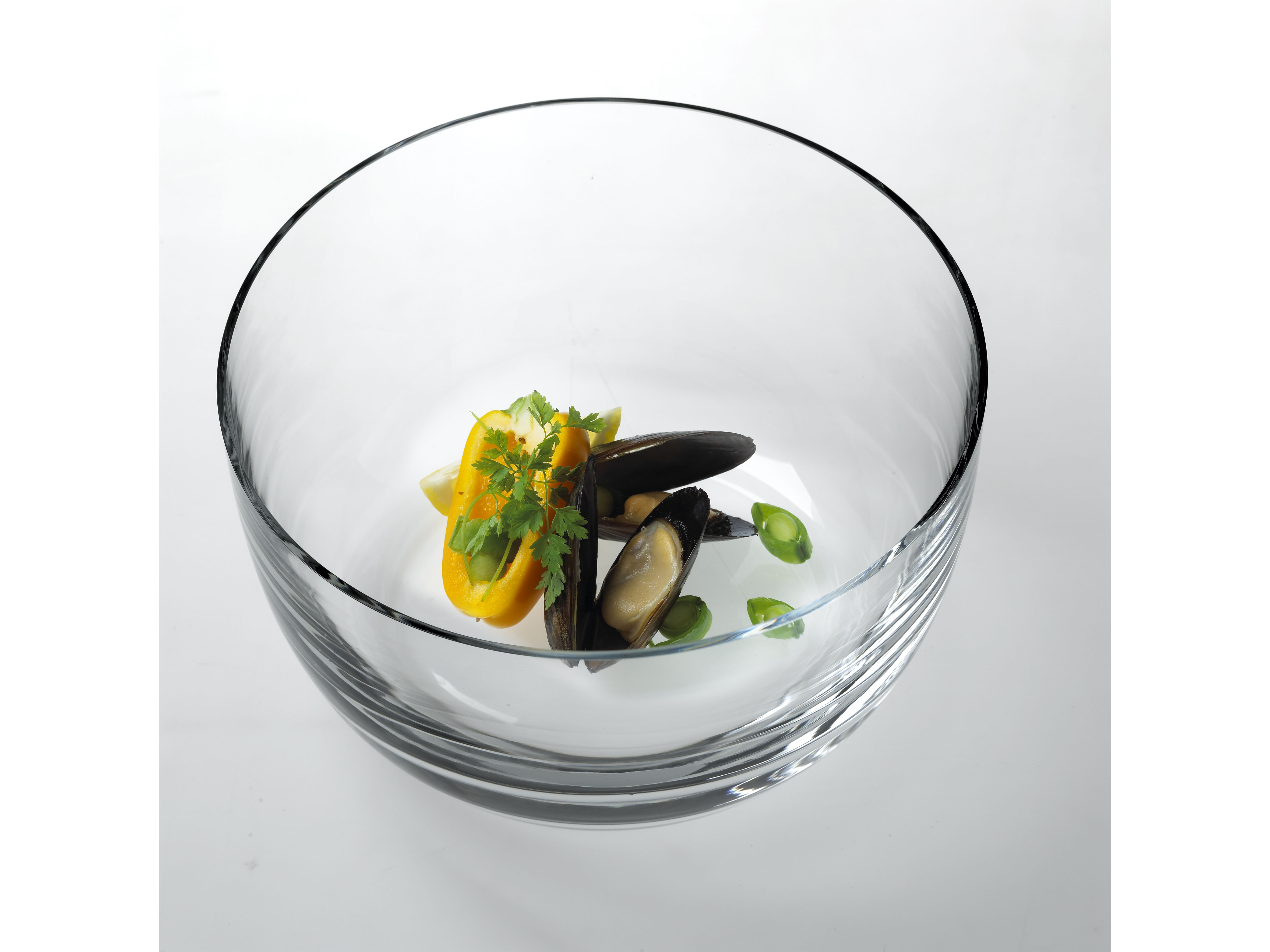 81008-PIET HEIN Bowl dia. 21 cm. Glass CLEAR-2